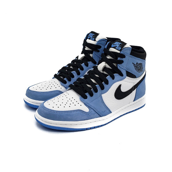 AIR JORDAN 1 RETRO HIGH WHITE UNIVERSITY BLUE BLACK 2021 - Stay Fresh