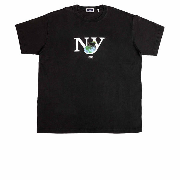 KITH NY GLOBAL VINTAGE BLACK TEE Isv onlineShops