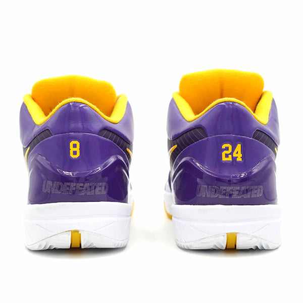 Kobe 4 protro hotsell undefeated los angeles lakers