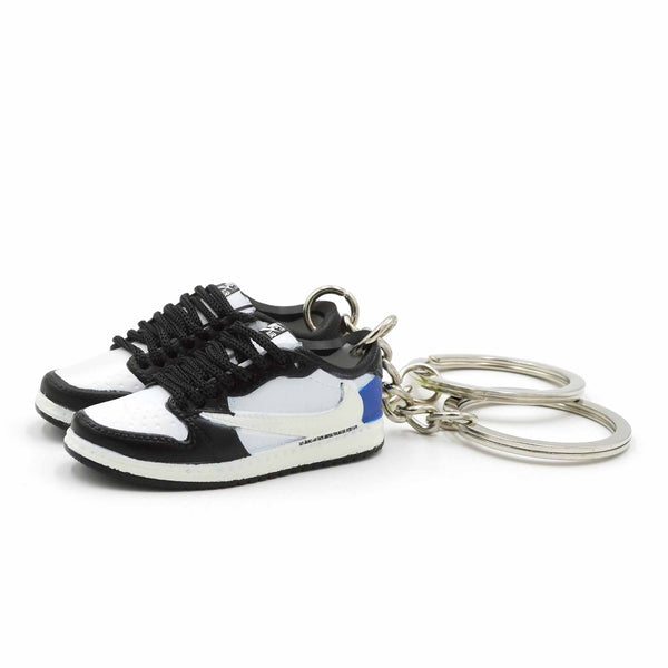 AJ 1 Off-White x LV Black - Sneakers 3D Keychain