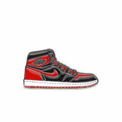 LOOP AIR JORDAN 1 RETRO HIGH BRED BANNED PIN - Jordan 4