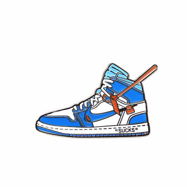 LOOP OFF-WHITE X AIR JORDAN 1 UNC PIN - Stay Fresh