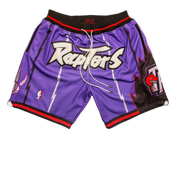 Just Don Toronto Raptors Shorts Purple
