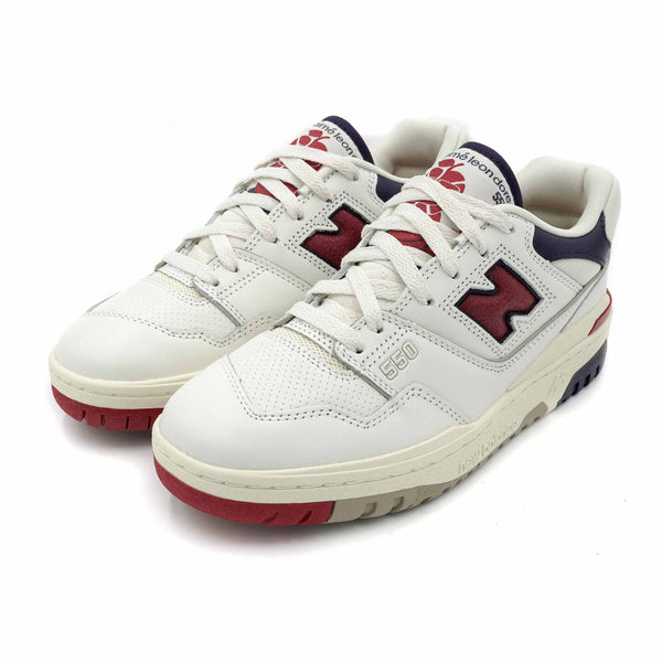 NEW BALANCE 550 AIME LEON DORE WHITE NAVY RED - Stay Fresh