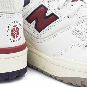 NEW BALANCE 550 AIME LEON DORE WHITE NAVY RED - Stay