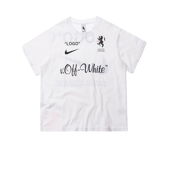 OFF-WHITE X NIKE LAB WORLD CUP FOOTBALL TEE "WHITE" 2018