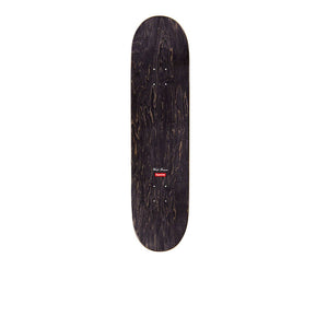 SUPREME CHROME LOGO SKATEBOARD DECK BLACK SS20 - Stay Fresh