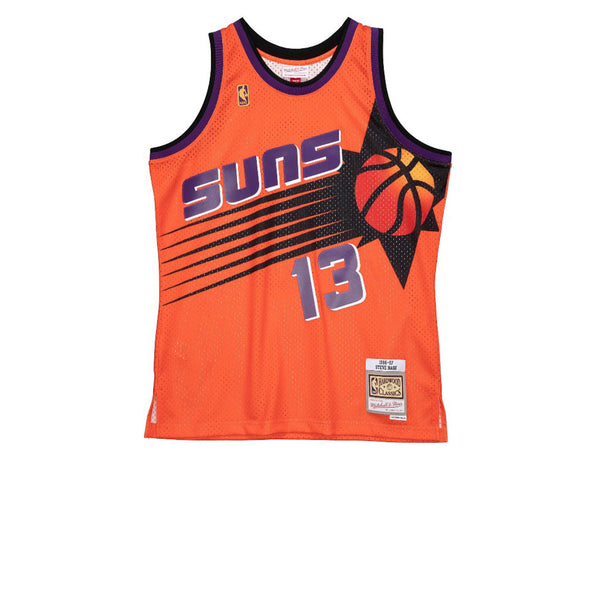 Steve Nash Phoenix Suns Throwback Swingman Jersey Orange