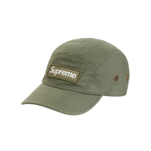 SUPREME MILITARY CAMP CAP OLIVE SS21 - Stay Fresh