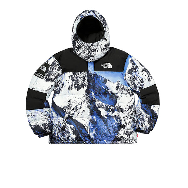 SUPREME X THE NORTH FACE MOUNTAIN BALTORO JACKET BLUE/WHITE FW17 - Gael  embroidered logo T-shirt - RvceShops