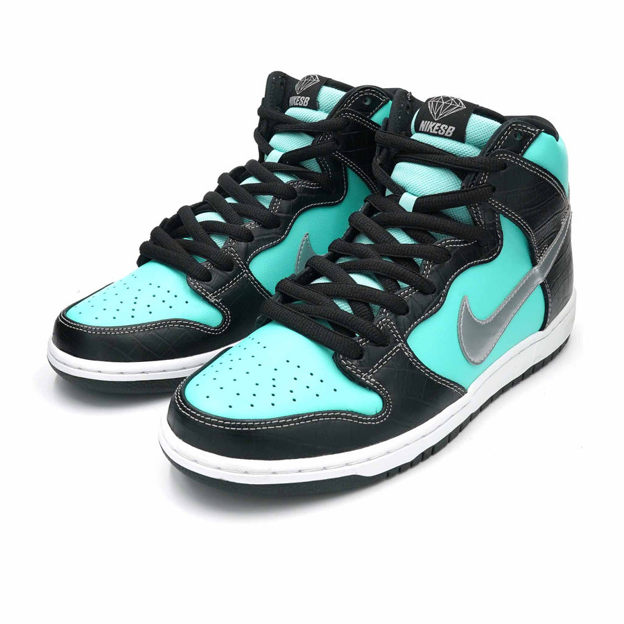 NIKE SB DUNK HIGH DIAMOND SUPPLY CO. AQUA BLUE 2014