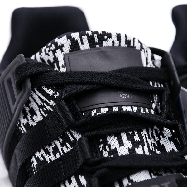ADIDAS EQT SUPPORT 93/17 "GLITCH" BLACK WHITE