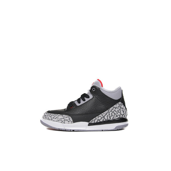Jordan 3 black hot sale cement preschool