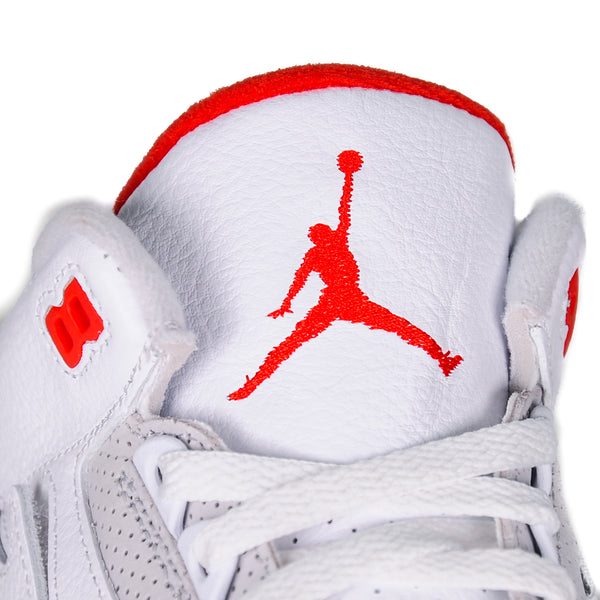 AIR JORDAN 3 RETRO "TINKER WHITE UNIVERSITY RED" 2019