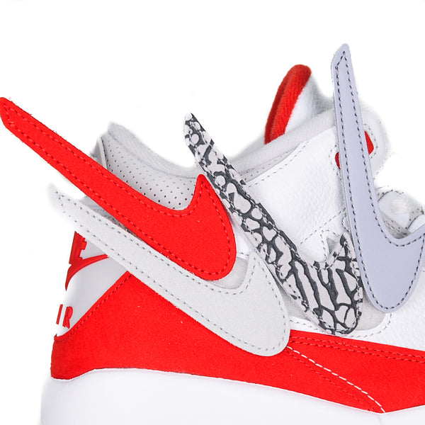AIR JORDAN 3 RETRO "TINKER WHITE UNIVERSITY RED" 2019