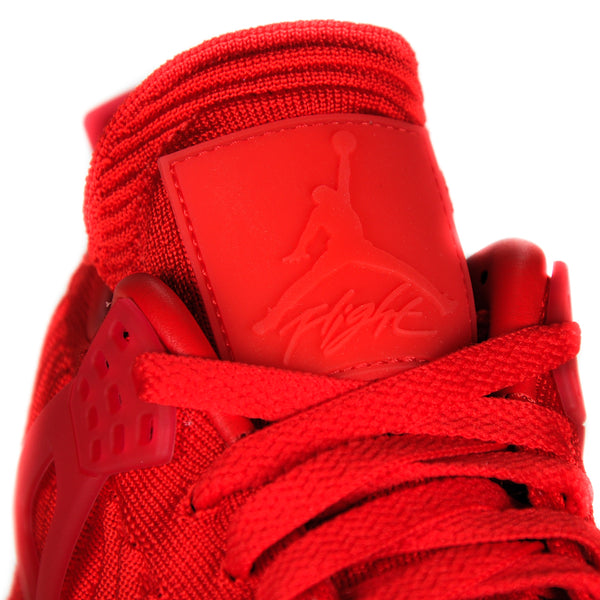 Jordan 4 retro outlet flyknit red