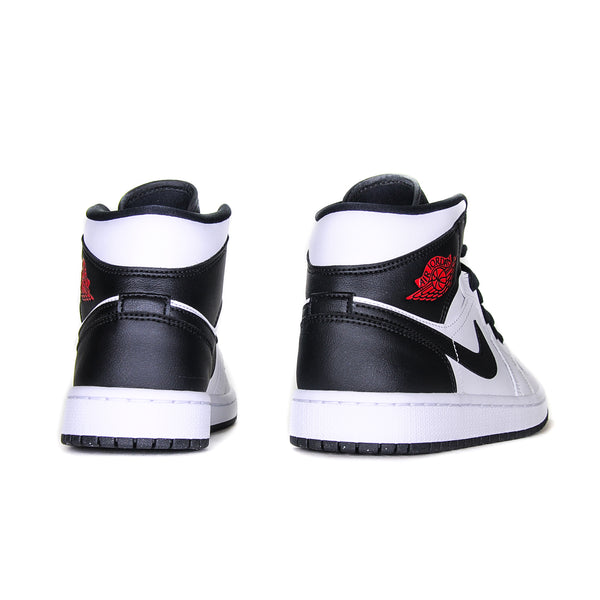 Air jordan 1 deals mid reverse black toe