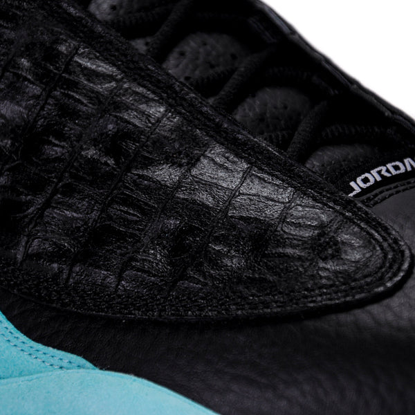 Jordan 13 sale black and teal