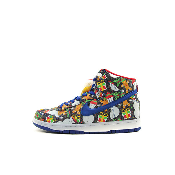 NIKE SB DUNK HIGH GS (YOUTH) "CONCEPTS UGLY CHRISTMAS SWEATER" 2017 AO1559-446