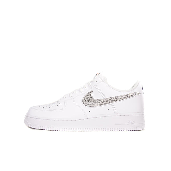NIKE AIR FORCE 1 LOW JUST DO IT PACK "WHITE CLEAR"