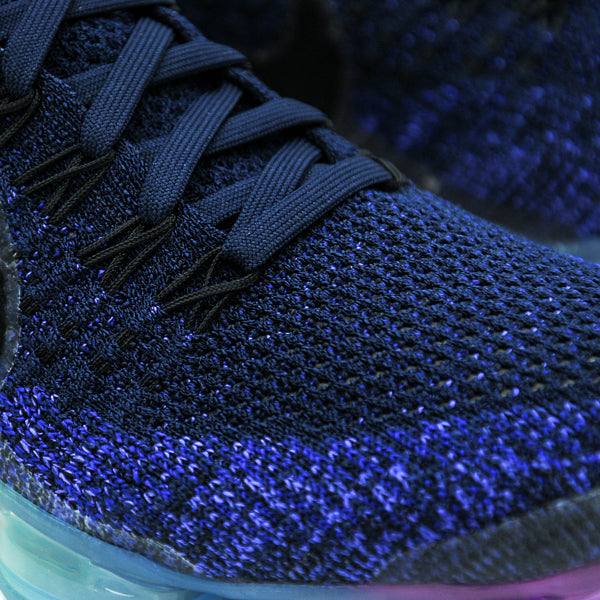 Nike vapormax on sale flyknit navy blue