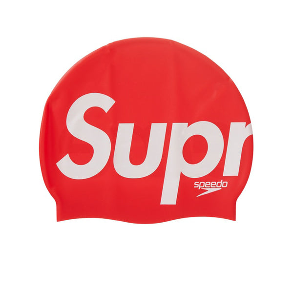 SPEEDO X SUPREME SWIM CAP RED SS20