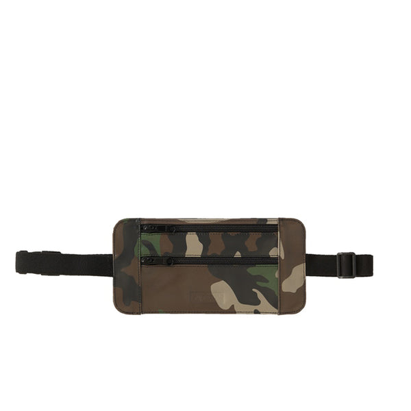 SUPREME LEATHER WAIST SHOULDER POUCH WOODLAND CAMO SS19 - Stay Fresh