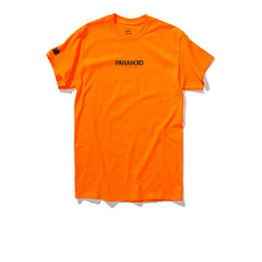 UNDEFEATED X ANTI SOCIAL SOCIAL CLUB PARANOID TEE ORANGE Stay Fresh