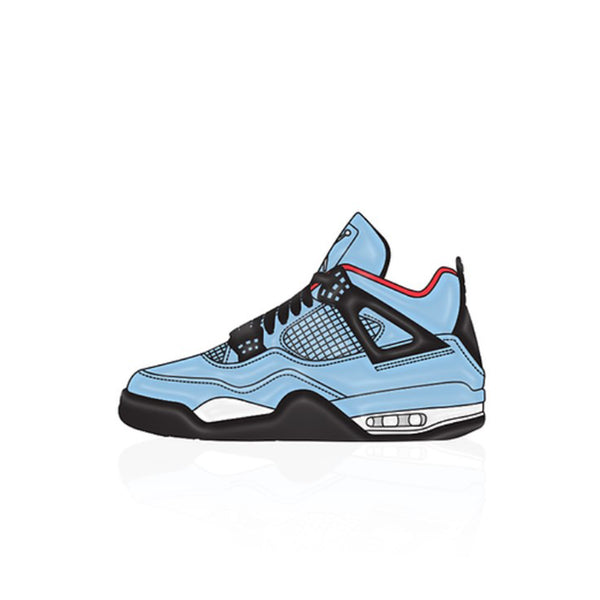 SHOOBOX JORDAN 4 X TRAVIS SCOTT PIN - Stay Fresh