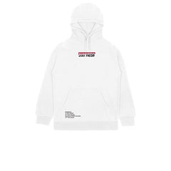 STAY FRESH X BANNED LA HOODIE WHITE