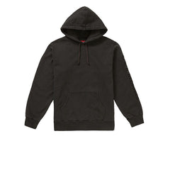 SUPREME OVERDYED HOODED SWEATSHIRT BLACK SS19 - Stay Fresh