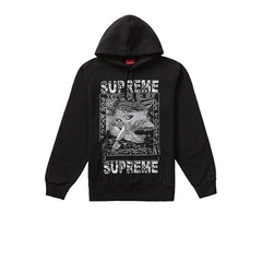 SUPREME DOVES HOODED SWEATSHIRT BLACK FW19 - Stay Fresh