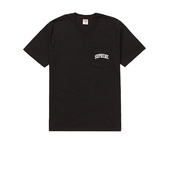 SUPREME NFL X RAIDERS X '47 POCKET TEE BLACK SS19