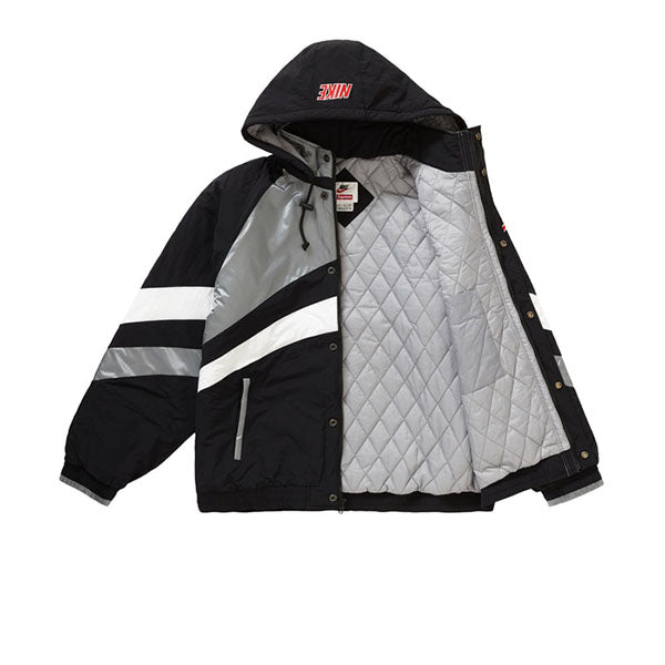SUPREME X NIKE HOODED SPORT JACKET SILVER SS19