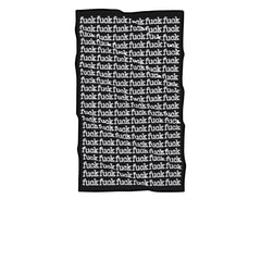 SUPREME FUCK TOWEL BLACK SS22 - Stay Fresh