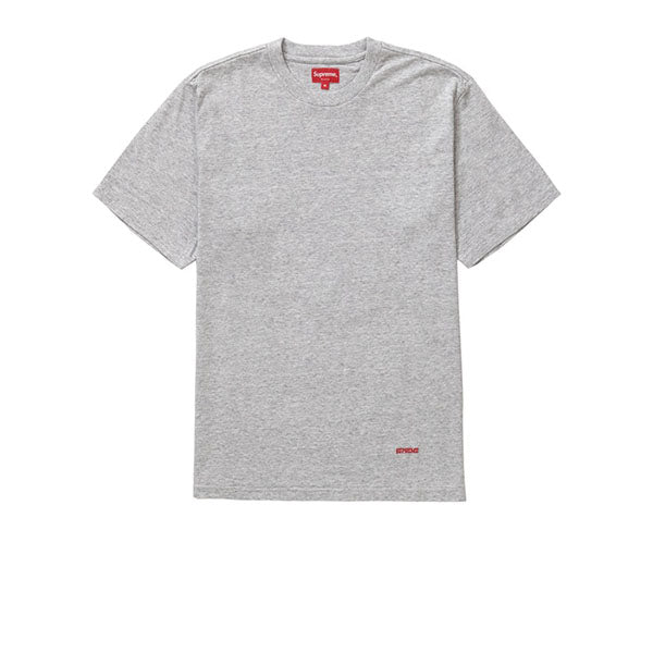 SUPREME UNIVERSITY S/S TOP HEATHER GREY FW19 - Stay Fresh