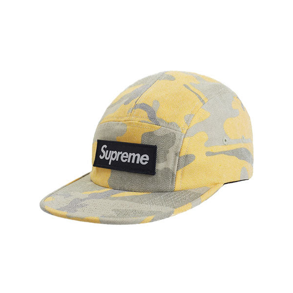 supreme Washed Out Camo Camp Cap 19ss-