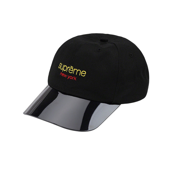 SUPREME ACRYLIC VISOR 6-PANEL BLACK SS20