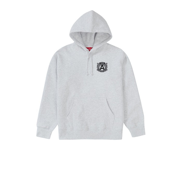 SUPREME ANTI HOODED SWEATSHIRT ASH GREY FW20 - Stay Fresh