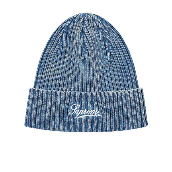 通販好評 Supreme - Supreme bleached rib beanie NAVY ビーニー の