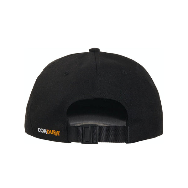 SUPREME CORDURA SMALL BOX 6-PANEL BLACK FW20