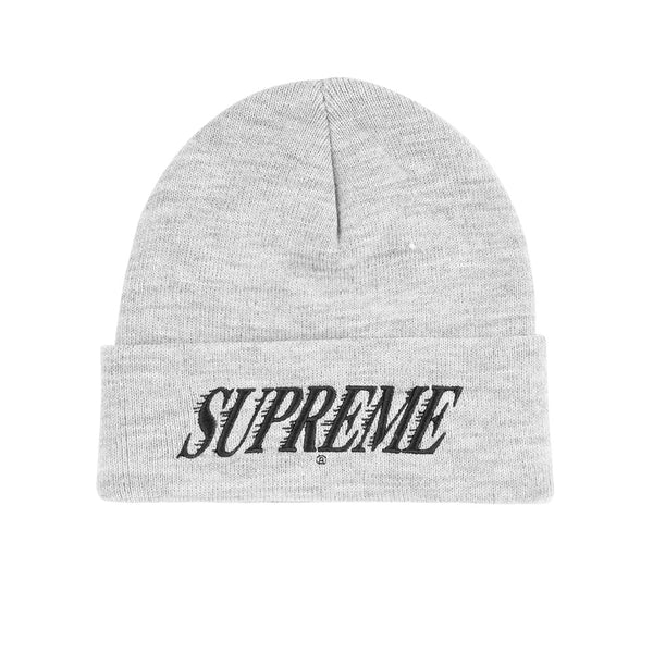 SUPREME CROSSOVER BEANIE HEATHER GREY SS20 - Stay Fresh