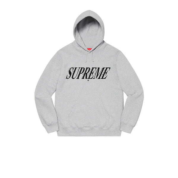 SUPREME CROSSOVER HOODED SWEATSHIRT HEATHER GREY SS20 - Stay Fresh