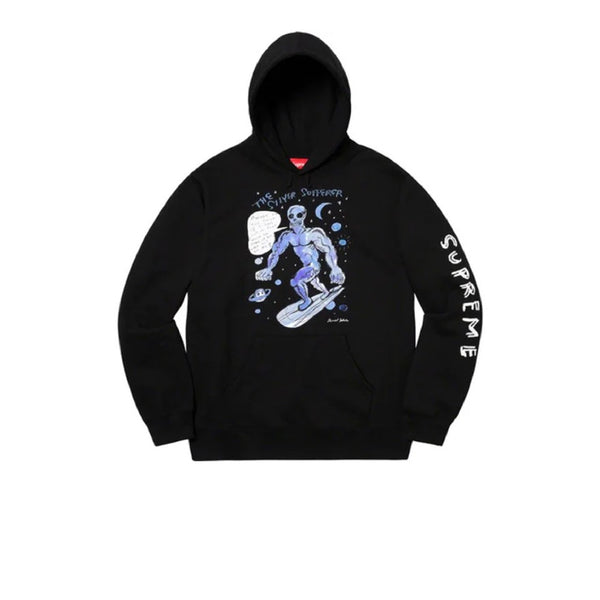 SUPREME DANIEL JOHNSTON HOODED SWEATSHIRT BLACK SS20 - Stay Fresh