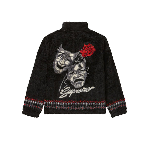 SUPREME DRAMA MASK star FLEECE JACKET BLACK SS20 - Philip Kingsley