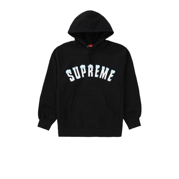 SUPREME ICY ARC HOODED SWEATSHIRT BLACK FW20 - Stay Fresh