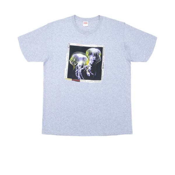 SUPREME JELLYFISH TEE HEATHER GREY SS18 - Stay Fresh