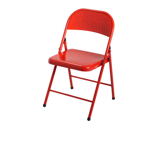 SUPREME METAL FOLDING CHAIR RED FW20