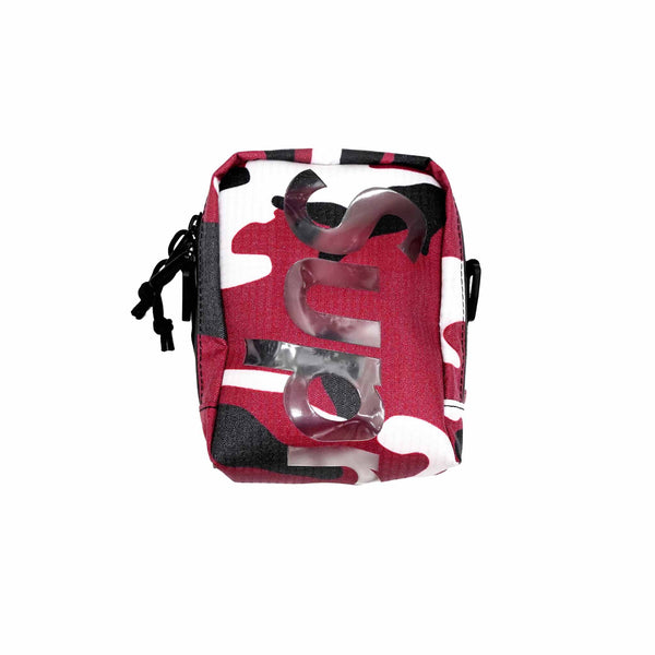 SUPREME NECK POUCH RED CAMO SS21