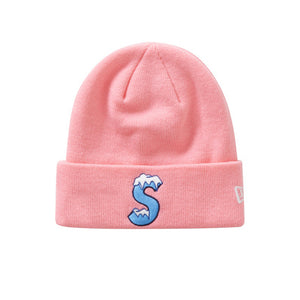 SUPREME NEW ERA S LOGO BEANIE PINK FW20 - Stay Fresh